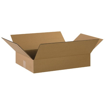 BSC PREFERRED Bsc Preferred 20143 Shallow Corrugated Boxes 25 Pack