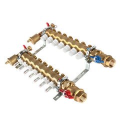 Caleffi 6686G5S1A TwistFlow 7 Loop Radiant Manifold Assembly