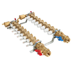 Caleffi 6686H5S1A TwistFlow 8 Loop Radiant Manifold Assembly