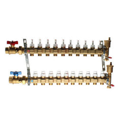 Caleffi 6686H5S1A TwistFlow 8 Loop Radiant Manifold Assembly