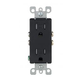 Leviton T5325-E Tamper-Resistant Duplex Receptacle 15A 125V NEMA 5-15R