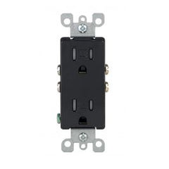 Leviton T5325-E Tamper-Resistant Duplex Receptacle 15A 125V NEMA 5-15R