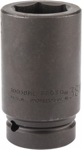 PROTO Proto J10038ML Impact Socket 1 in Drive 38mm 6-point