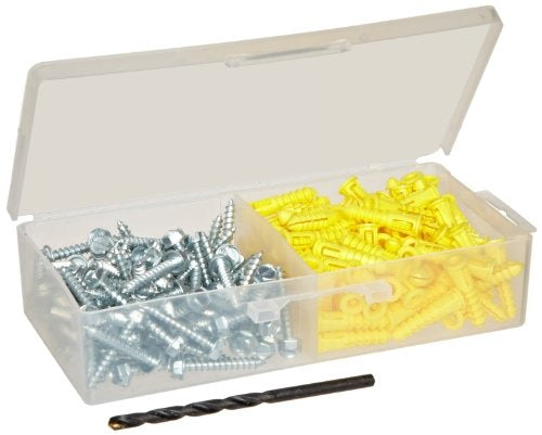 MORRIS PRODUCTS Morris Products 31034 Hex Head Anchor Kit 100 Pack #10 x 1-1/4 in