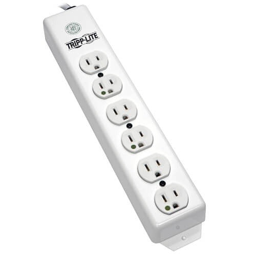 TRIPP LITE Tripp Lite PS-602-HG 6-outlet Hospital Grade Surge Protector