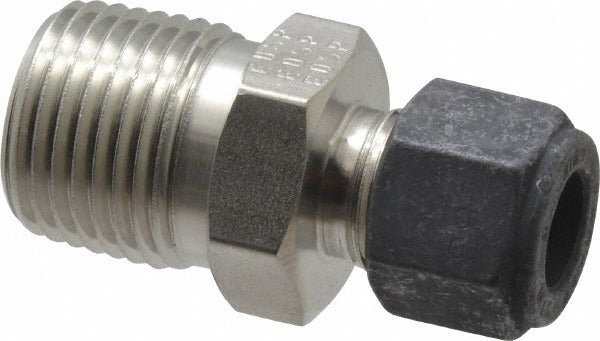 PARKER Parker 6-8 Fbz-ss Compression Tube Connector 1/2 in Mnpt