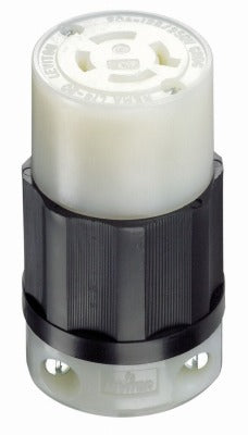 LEVITON Leviton Mfg Co R61-02413-0BX Locking Connector 20A 125/250V