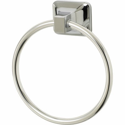 HOMEWERKS WORLDWIDE Homepointe 109726 Brushed Nickel Towel Ring