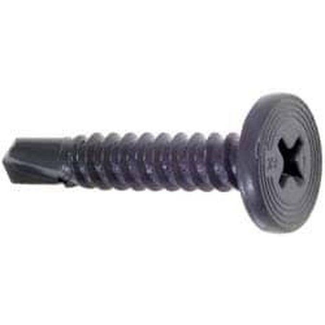 ITW BUILDEX Itw Buildex 560079 #12 pancake head Phillips drive self-drilling screw 100 pack 05888334