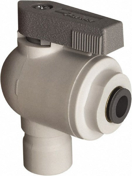 PARKER Parker LFPP4VEU4 Elbow Union Ball Valve 1/4 in Full Port
