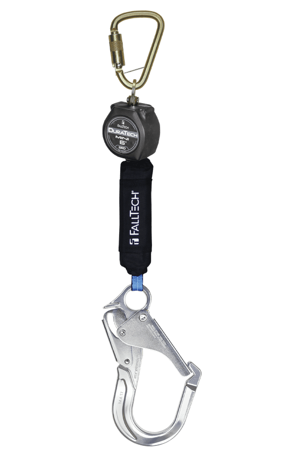 FALLTECH Falltech 72706SB5 DuraTech Mini Class 1 Personal SRL-P 6 ft Single-Leg