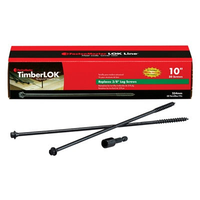 FASTENMASTER Omg Inc FMTLOK10-50A Timberlok Wood Screw 10in 50pk