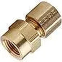 Parker 66F-04X02 Compression Half Union | 1/4 in. Compression X 1/8 in. FPT