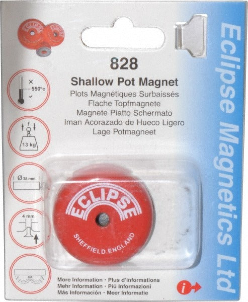 ECLIPSE Eclipse 828 Alnico Pot Magnet 28.5 Lb 1.5 in Diameter