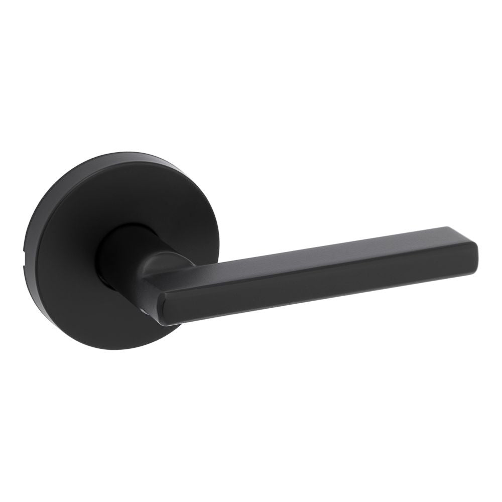 KWIKSET Kwikset 720HFLRDT-514 Halifax Passage Door Lock Matte Black