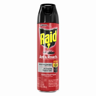 SC JOHNSON S C Johnson Wax 21613 Ant Roach Killer Aerosol 17.5 Oz