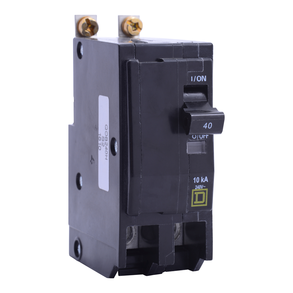 Square D QOB260H 2-Pole 60 Amp 240 Volt Bolt-On Thermal Magnetic Miniature Circuit Breaker