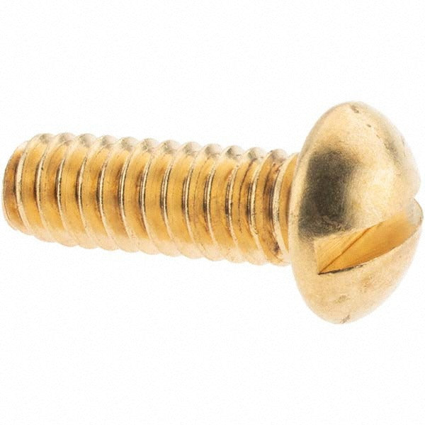 VALUE COLLECTION Value Collection 90624 1/4-20 X 3/4 in Brass Machine Screw