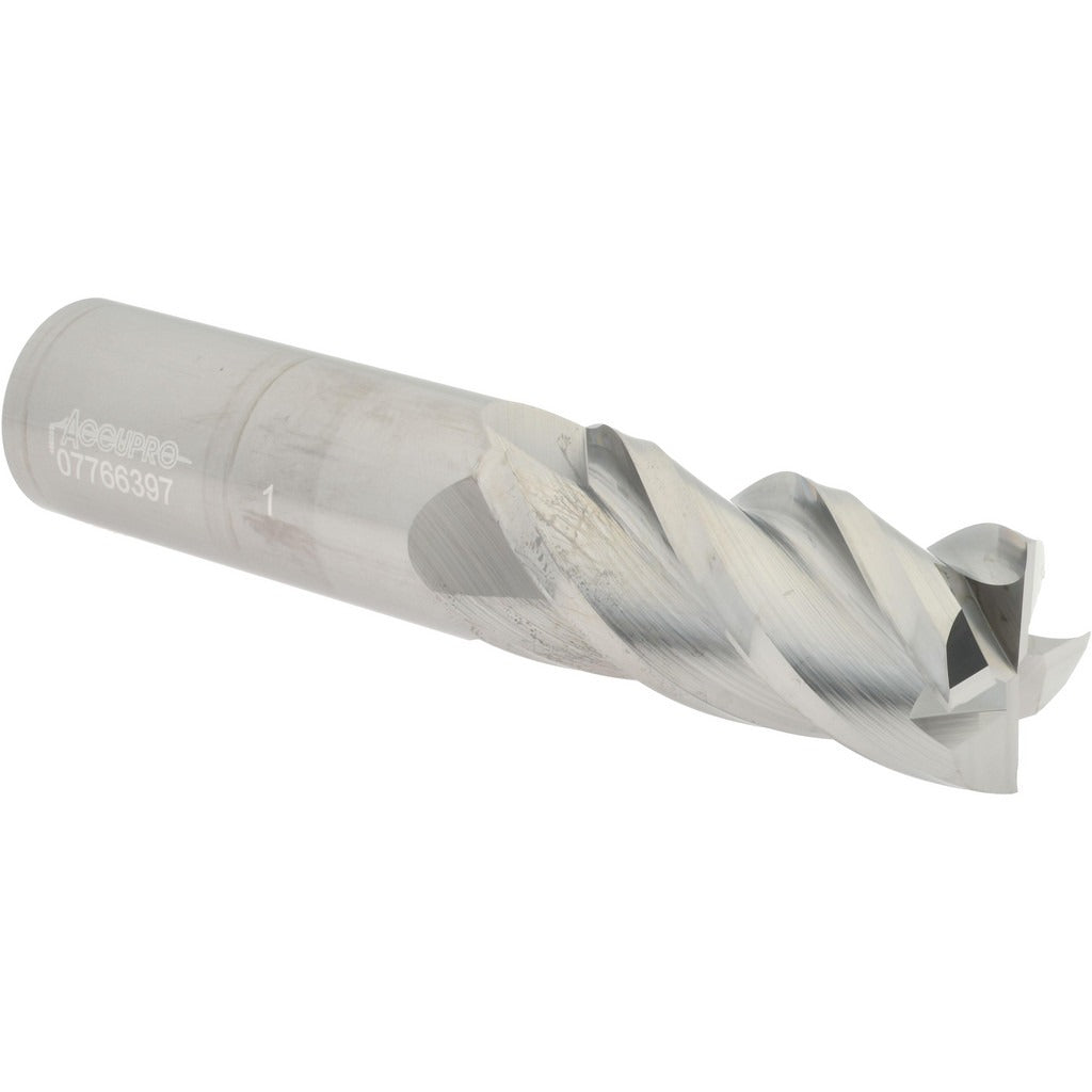 ACCUPRO Accupro 12182967 Square End Mill 1 in 4 Flute Solid Carbide