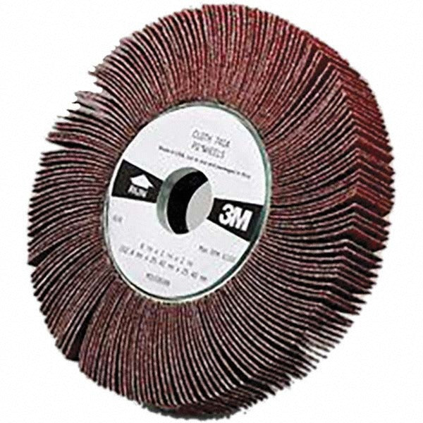 3M 3M 7010309102 Ceramic Flap Wheel 80 Grit 6x1 in