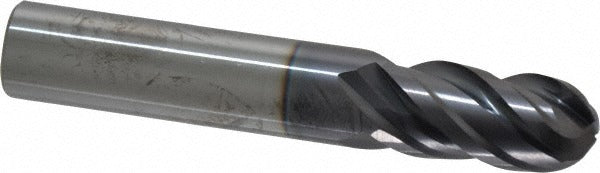 PROMAX Promax 157-03214 Ball End Mill 0.5in 4 Flute Solid Carbide