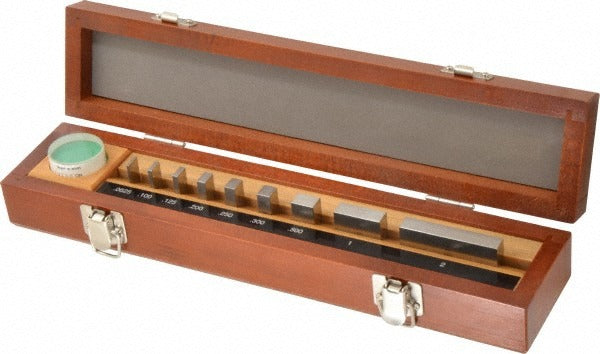 MITUTOYO Mitutoyo 516-931-26 Steel Gage Block Set 9 Piece
