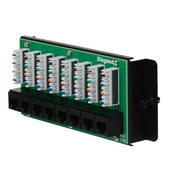 PASS & SEYMOUR Pass and Seymour AC1058 8-Port Cat5e network interface module (AC1058)