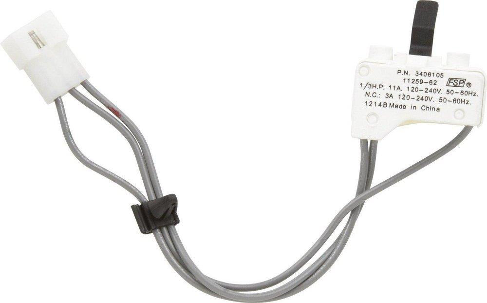 WHIRLPOOL Whirlpool 3406105 Dryer Door Switch Replacement Kit (Replacement Kit) W3406105