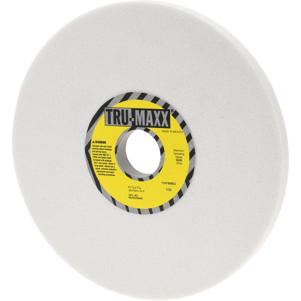 TRU-MAXX Tru-maxx 66253255467 Surface Grinding Wheel 8in 60 Grit