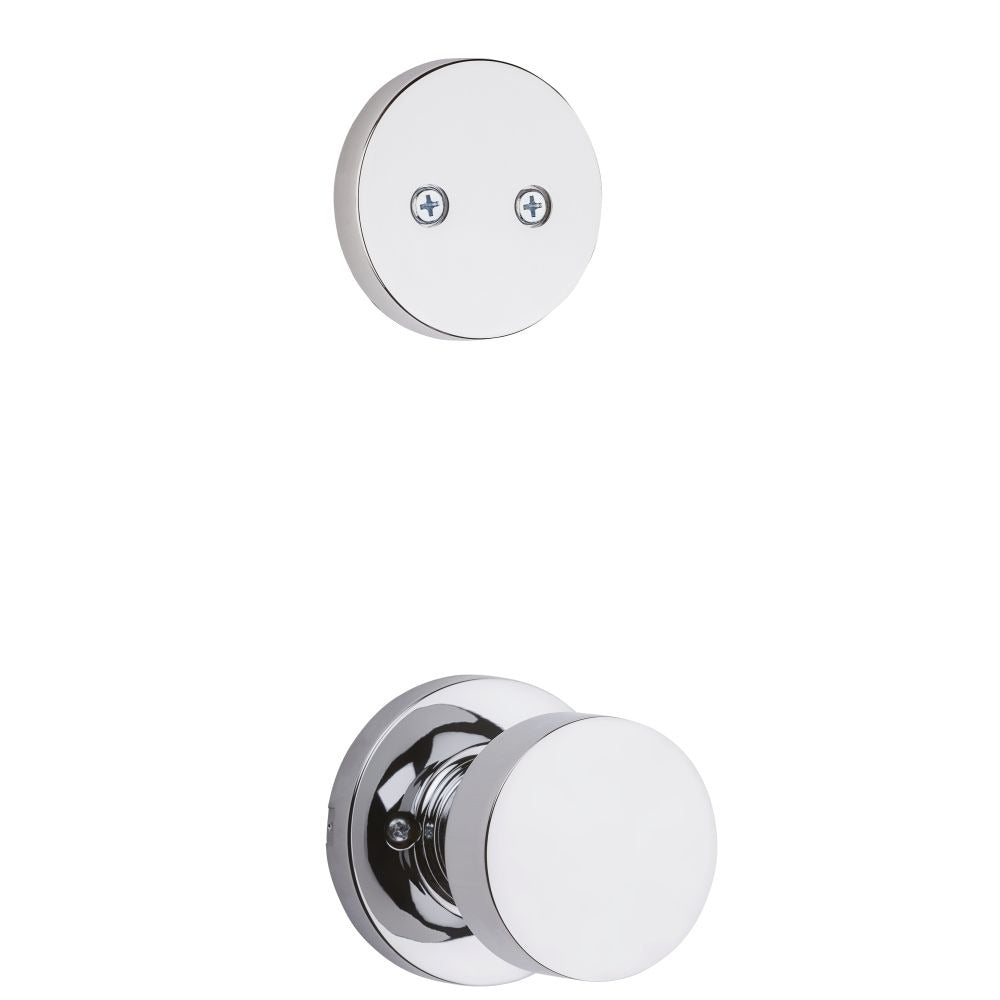 KWIKSET Kwikset 973PSKRDT-26 Pismo Dummy Knob Trim Bright Chrome