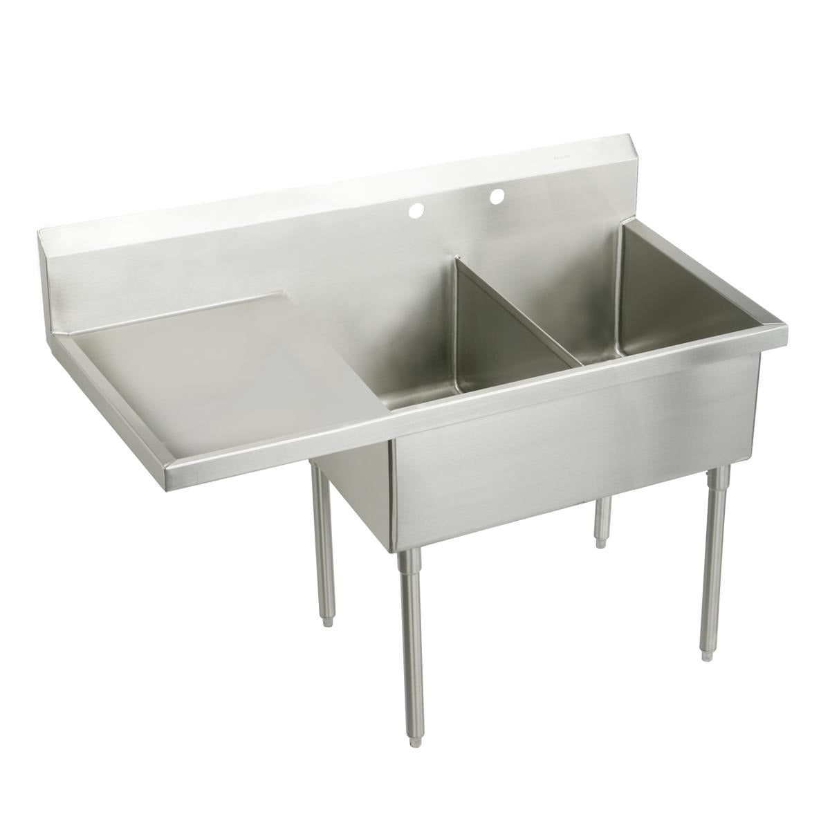 BSC PREFERRED Bsc Preferred SS8254L2 Double Compartment Scullery Sink