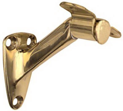 NATIONAL HARDWARE National Mfg N216-168 Polished Brass Handrail Bracket 5-pack