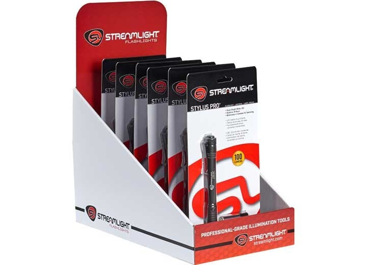 STREAMLIGHT Streamlight 99503 Stylus Pro Retail Display 1x6