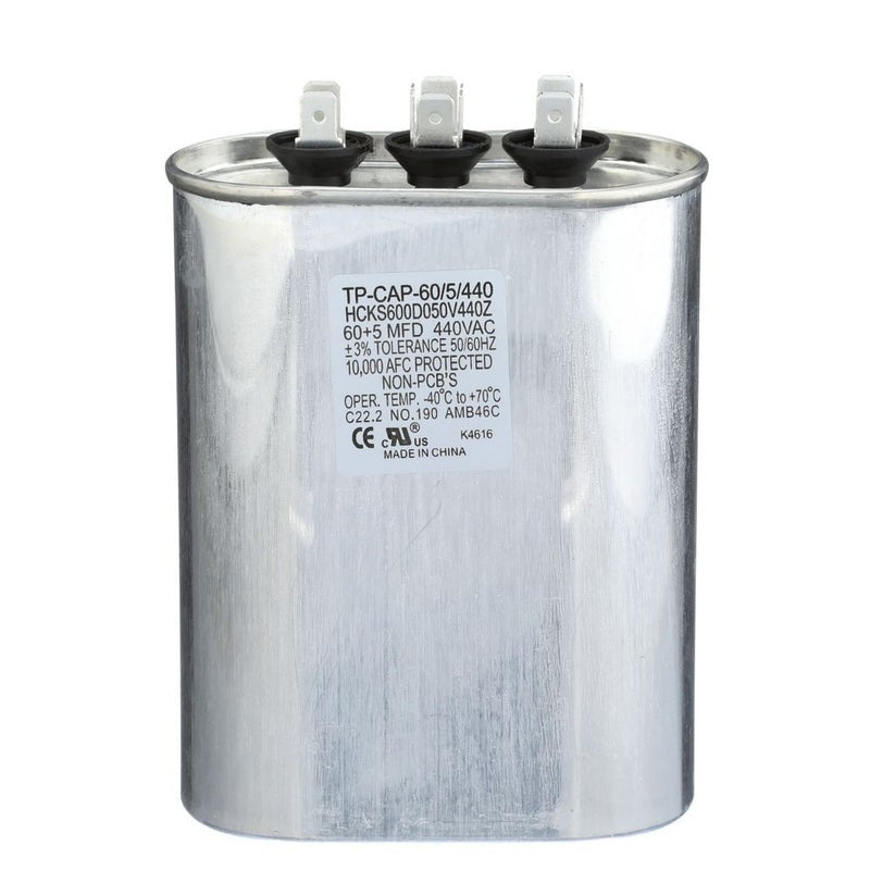 TRADEPRO Tradepro tp-cap-60/5/440 Dual Run Capacitor 60/5 Mfd