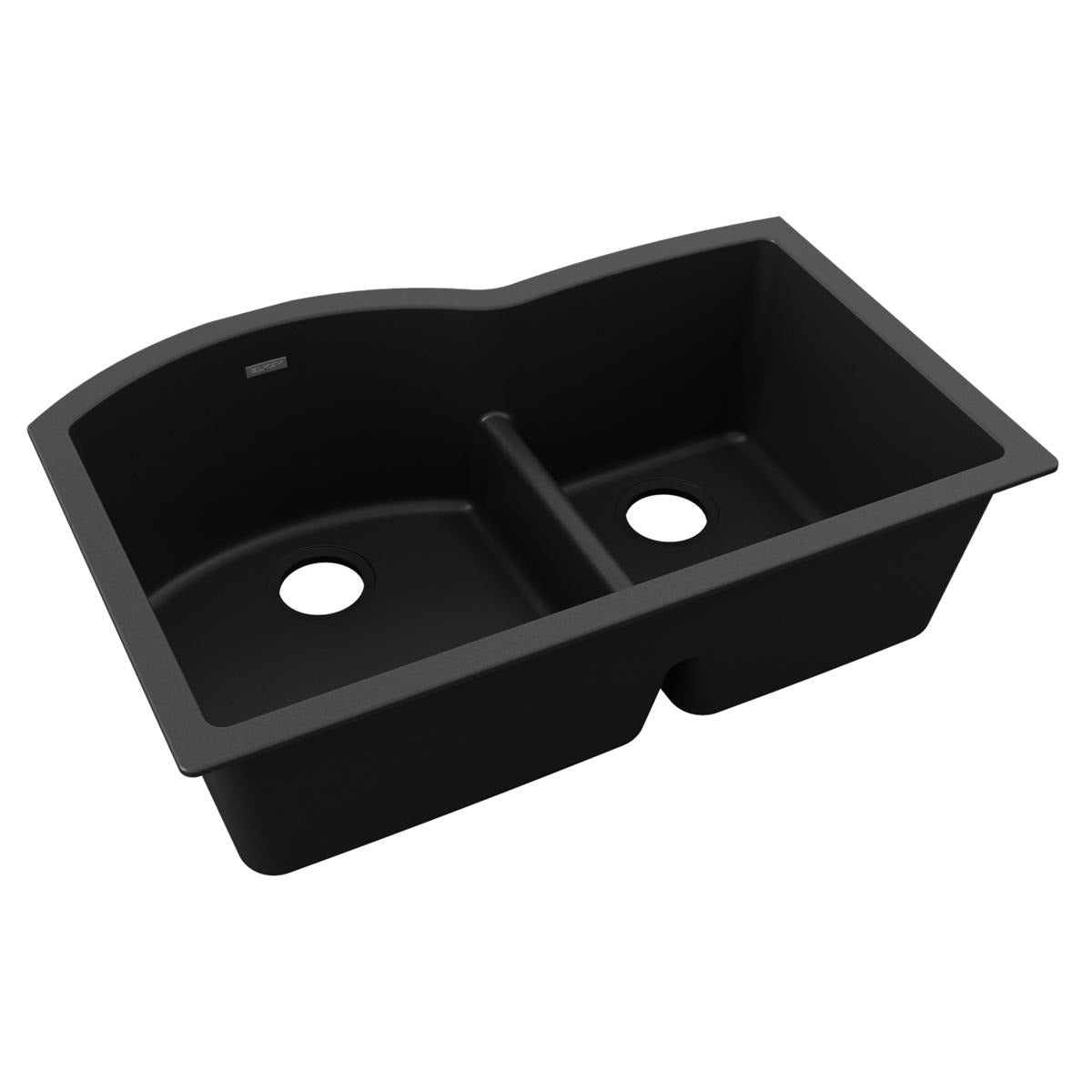 BSC PREFERRED Bsc Preferred ELGHU3322RBK0 Double Bowl Undermount Sink