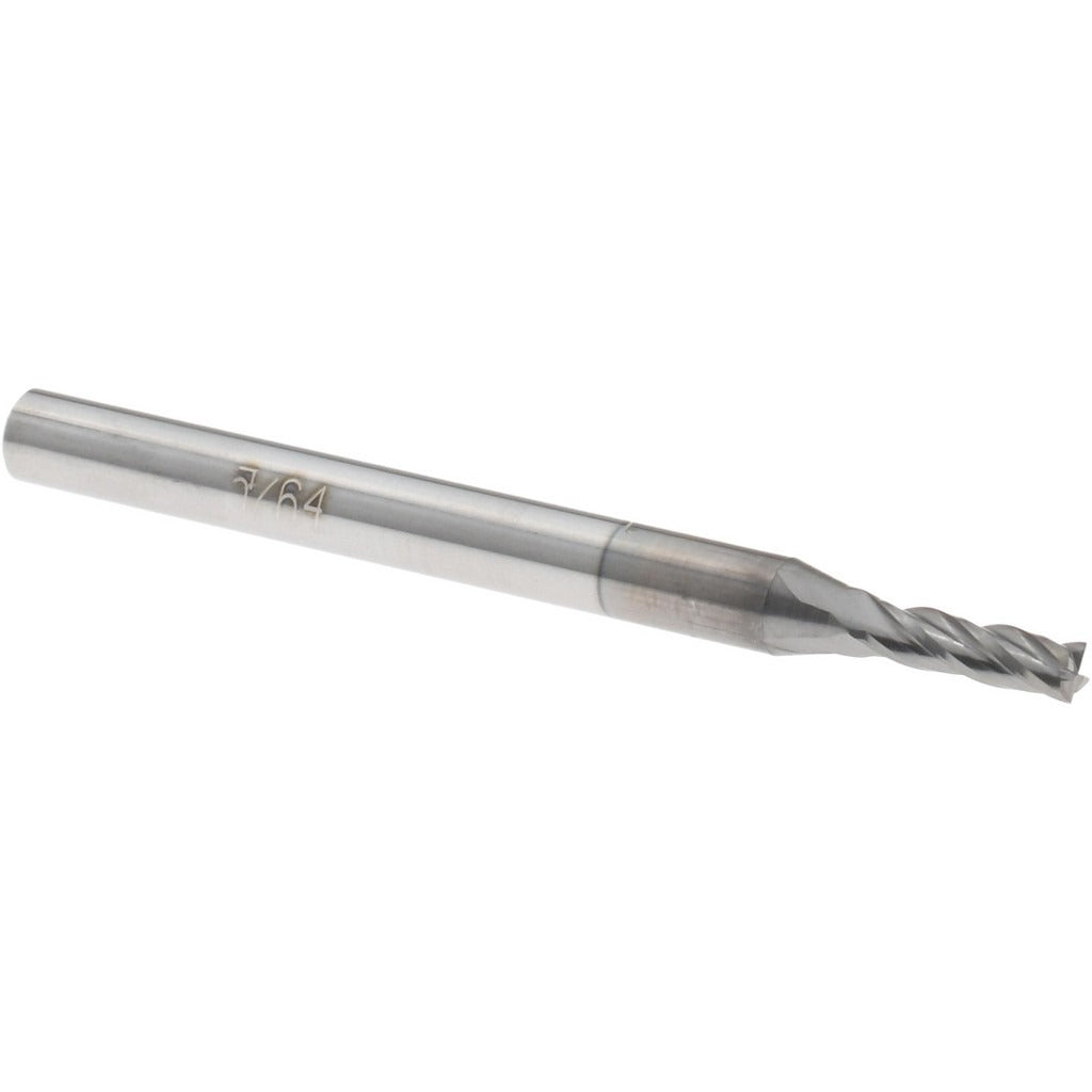 ACCUPRO Accupro 12178960 Square End Mill 5/64 in 4 Flute Carbide