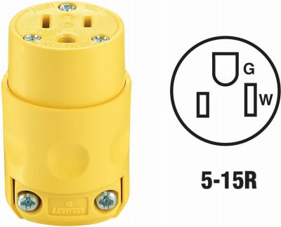 LEVITON Leviton Mfg Co 000-515CV-000 Cord Connector Outdoor
