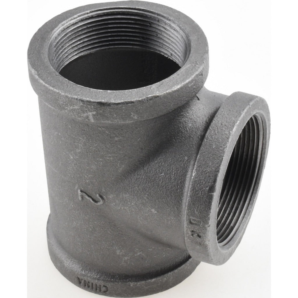 VALUE COLLECTION Value Collection MDB130 50-5 2in Malleable Iron Black Tee