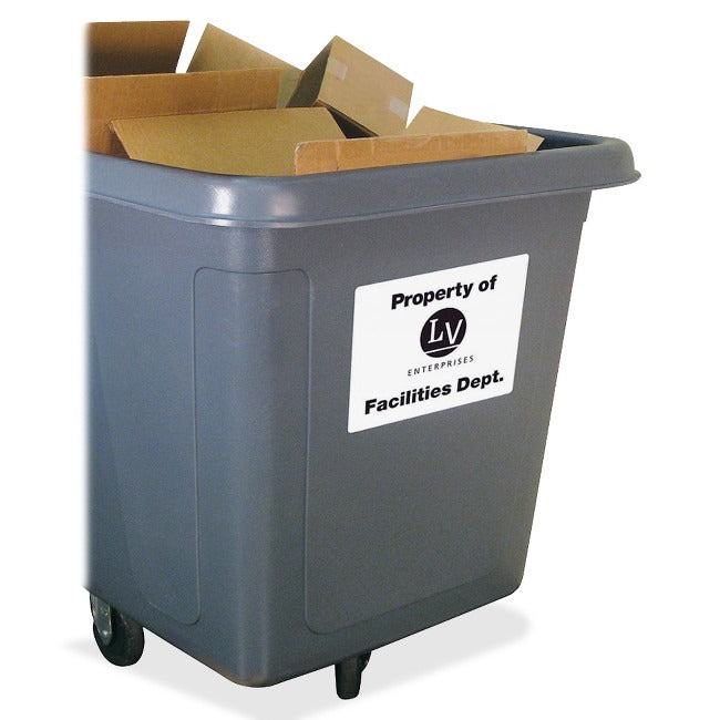 AVERY Avery AVE6575 Durable ID Labels 8-1/2 Inch x 11 Inch 50/Pack
