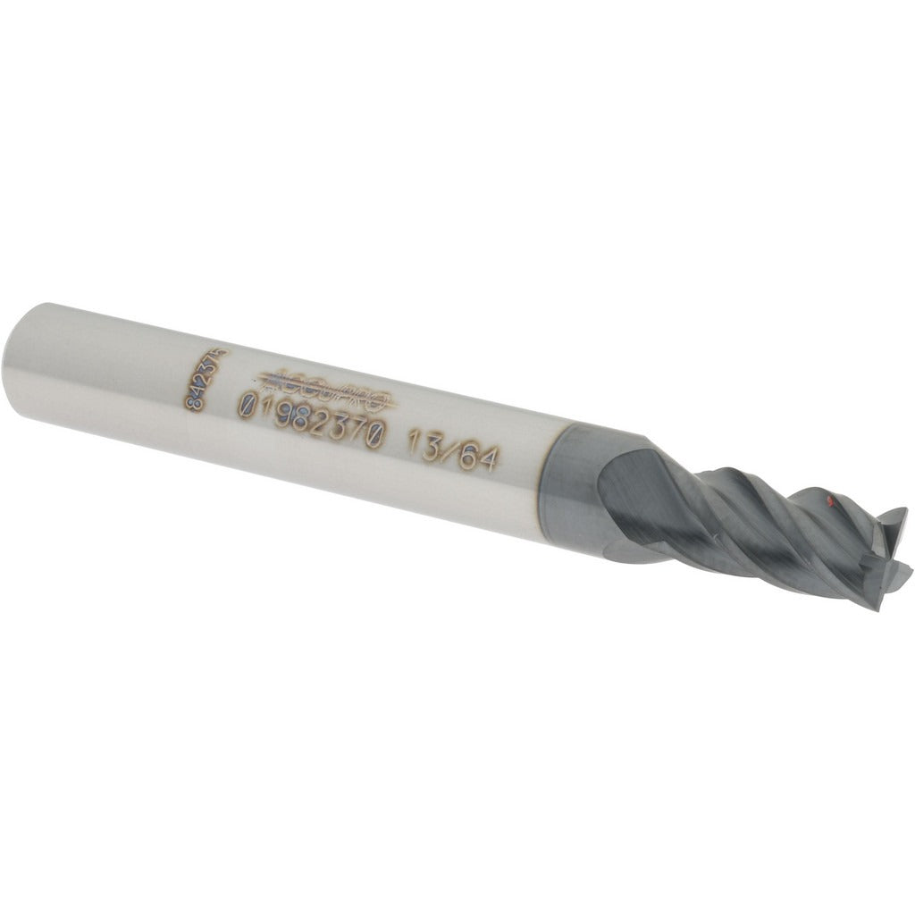 ACCUPRO Accupro 12182783 Square End Mill 13/64 in 4 Flute Carbide