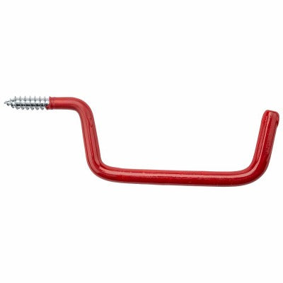 NATIONAL HARDWARE National Mfg N188-003 Red Vinyl Coated Screw Hook 6in 6pk