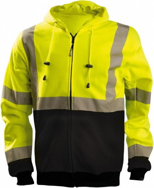 OCCUNOMIX Occunomix LUX-SWTHZBK-YM Class 3 Sweatshirt Medium