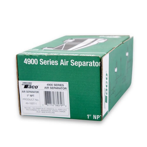 TACO Taco 49-100T-1 4900 Series Air Separator 1 inches (49-100T-2)