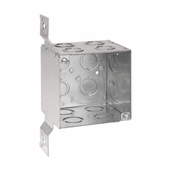 Crouse-Hinds TP411 Square Outlet Box 3 1/2 Deep 4 Square