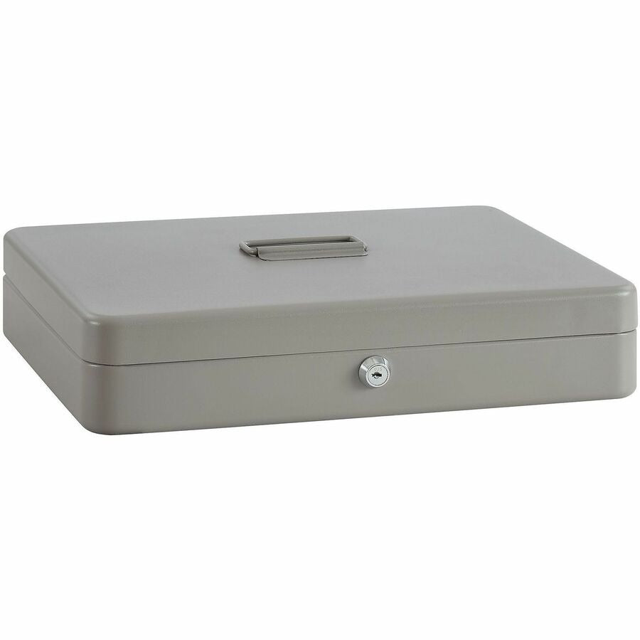 SPARCO Sparco SPR15500 all-steel locking cash box 10-compartment tray 10.5 x 15 x 2 in