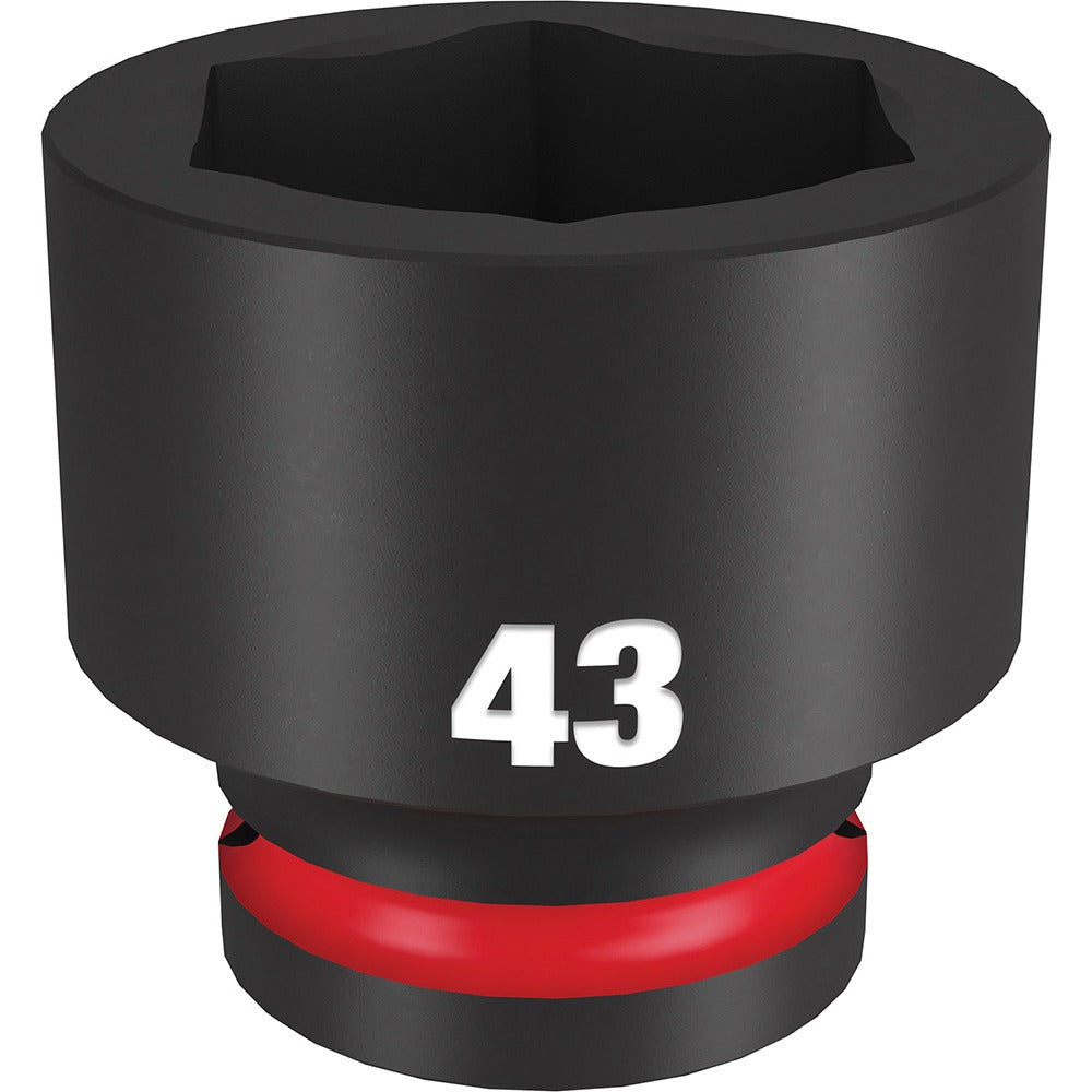 MILWAUKEE Milwaukee Tool 49-66-6381 Impact Socket 3/4 in 43mm 6-pt