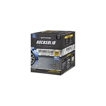 RUST-OLEUM Rust-Oleum 317382 RockSolid Textured Topcoat Floor Coating Kit (120 oz)