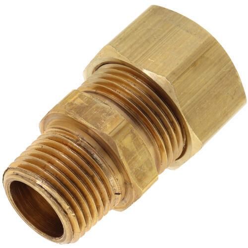 Brasscraft 68-10-6X 5/8 in. O.D. Tube x 3/8 in. MIP Compression Male Reducing Adapter