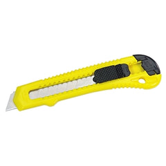 Stanley 10-143P Retractable Pocket Cutter 6 in L Snap-Off Carbon Steel Yellow