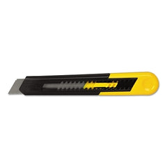 Stanley 10-151 Quick Point Knife 6-1/2 in Snap-Off Carbon Steel Black/Yellow